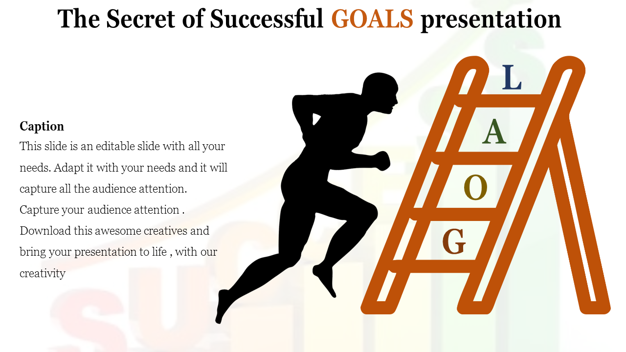 goals presentation template-The Secret of Successful GOALS presentation